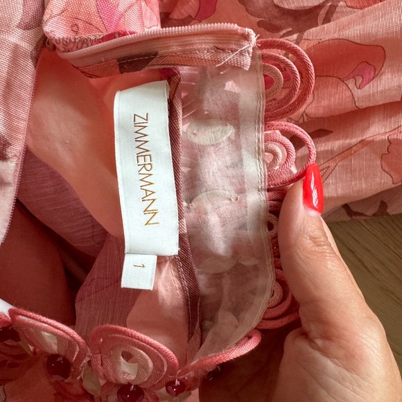 ZIMMERMANN CONCERT ROULEAU TRIM GOWN - Picture 5 of 11